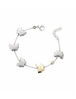Bracelet Mediterraneo Woman Elettroformato Simbol in Silver K33DB01